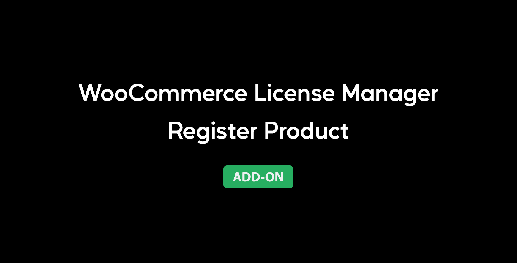 WooCommerce License Manager