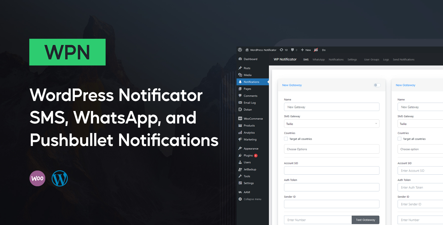 WordPress Notificator